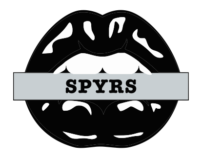 San Antonio Spurs Lips Logo vinyl decal